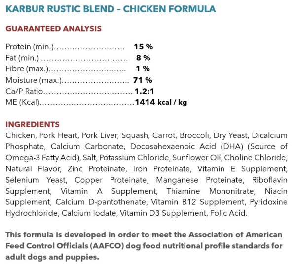 Rustic Blend - Chicken Formula - UNAVAILABLE - Image 2